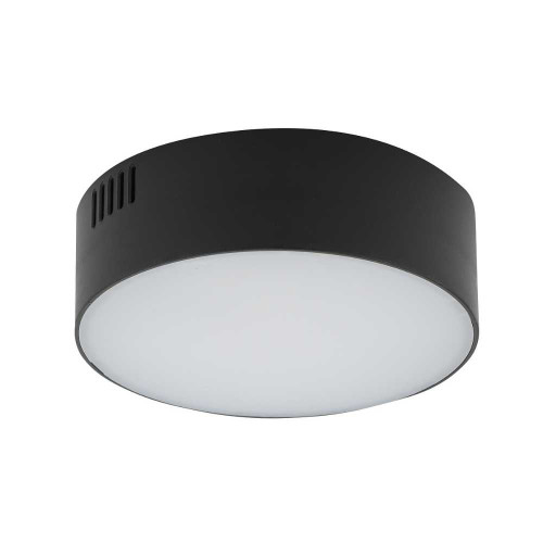 Потолочный светильник Nowodvorski 10406 Lid Round Led 1x15W 3000K 1100Lm IP20 Bl ( 4012326 )