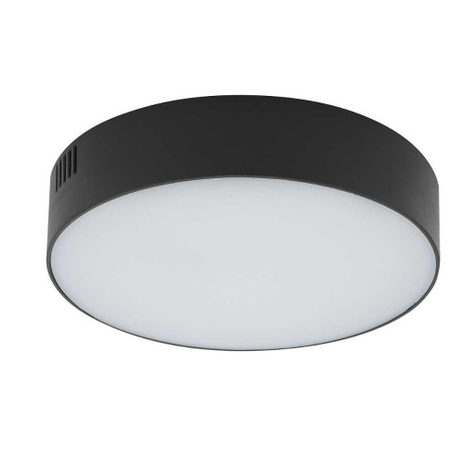Потолочный светильник Nowodvorski 10407 Lid Round Led 1x25W 3000K 1800Lm IP20 Bl ( 4012327 )