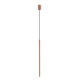 Підвісний світильник Nowodvorski 10448 Laser 750 G9 1x10W IP20 Satine Copper ( 4012271 )