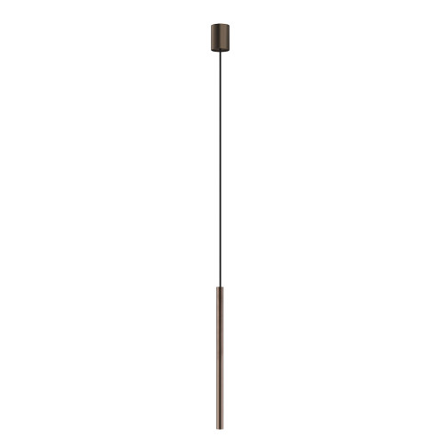 Підвісний світильник Nowodvorski 10451 Laser 490 G9 1x10W IP20 Satine Chocolate ( 4012273 )