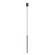 Підвісний світильник Nowodvorski 10451 Laser 490 G9 1x10W IP20 Satine Chocolate ( 4012273 )