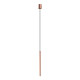 Підвісний світильник Nowodvorski 10452 Laser 490 G9 1x10W IP20 Satine Copper ( 4012274 )