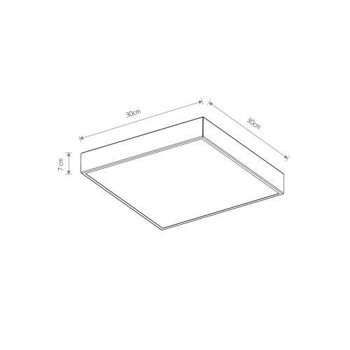 Стельовий світильник Nowodvorski 10471 Quad GX53 4x15W Ip20 Bl ( 4012358 )