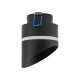 Точковий світильник Nowodvorski 10485 Vis GX53 1x12W IP20 Bl ( 4018116 )