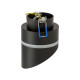 Точковий світильник Nowodvorski 10485 Vis GX53 1x12W IP20 Bl ( 4018116 )