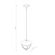 Світильник вуличний Nowodvorski 10496 Amelia E27 1x10W IP44 Bl ( 4018276 )