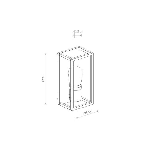 Уличный светильник Nowodvorski 10504 Margot E14 1x60W IP54 Gr ( 4012230 )