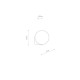 Светильник Nowodvorski 10525 Aloe G9 1x5W IP44 Br ( 4012372 )