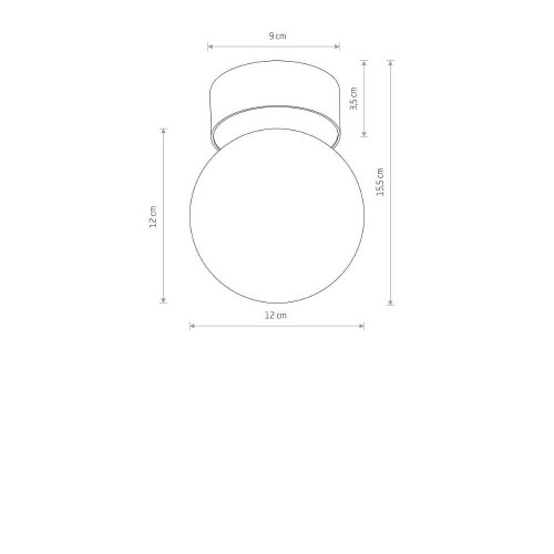Cветильник Nowodvorski 10623 Kier G9 1x12W IP20 Gold ( 4018053 )