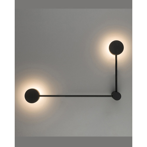 Настінний світильник Nowodvorski 10638 Orbit GX53 2x8W IP20 Bl ( 4012365 )