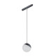 Магнитный трековый светильник Nowodvorski 10648 LVM Lid Led 1x8w 4000к 650Lm IP20 Bl ( 4018202 )