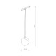 Магнитный трековый светильник Nowodvorski 10648 LVM Lid Led 1x8w 4000к 650Lm IP20 Bl ( 4018202 )