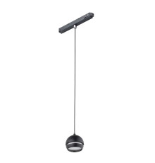 Магнітний трековий світильник Nowodvorski 10653 LVM Slot Led 1x5w 4000к 250Lm IP20 Bl