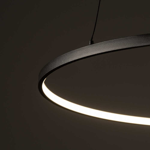 Підвісний світильник Nowodvorski 10812 Circolo LED M 1x21W 3000K 660Lm IP20 Bl ( 4018089 )