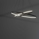 Підвісний світильник Nowodvorski 10814 Circolo LED 2x35W 3000K 1200Lm IP20 Bl ( 4018091 )