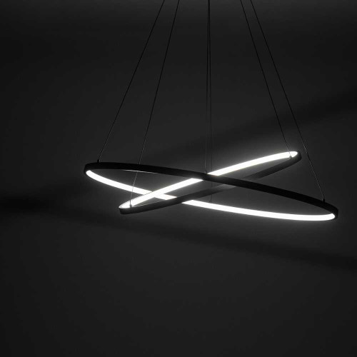 Підвісний світильник Nowodvorski 10814 Circolo LED 2x35W 3000K 1200Lm IP20 Bl ( 4018091 )