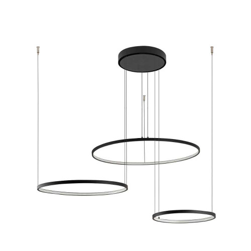 Підвісний світильник Nowodvorski 10817 Circolo LED 3x45W 3000K 1600Lm IP20 Bl ( 4018093 )