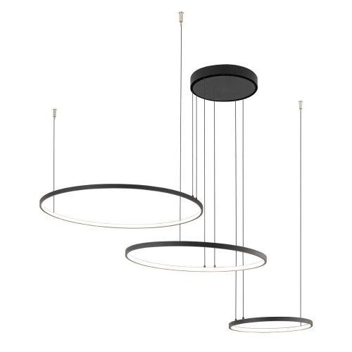 Підвісний світильник Nowodvorski 10817 Circolo LED 3x45W 3000K 1600Lm IP20 Bl ( 4018093 )