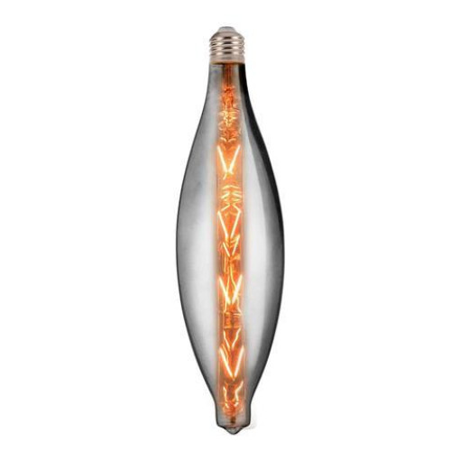 Лампа вінтажна світлодіодна (ретро) Filament led ELLIPTIC-XL 8W E27 2400К Титан ( 4013099 )