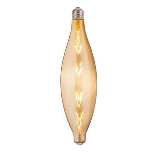 Лампа вінтажна світлодіодна (ретро) Filament led ELLIPTIC-XL 8W E27 2400К Титан ( 4013099 )