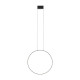 Підвісний світильник Nowodvorski 10861 Circolo LED M 1x21W 4000K 700Lm IP20 Bl ( 4018058 )