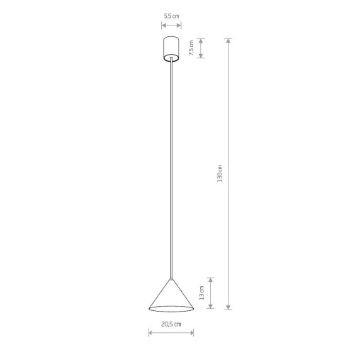 Підвісний світильник Nowodvorski 10880 Zenith S GU10 1x20W IP20 Silk Gray ( 4012285 )