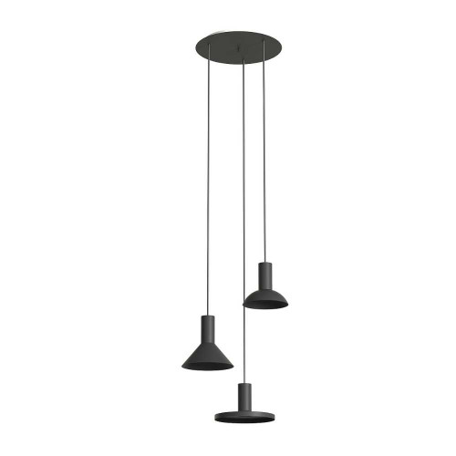 Подвесной светильник Nowodvorski 10905 HERMANOS III GU10 3x10W IP20 Bl ( 4018062 )