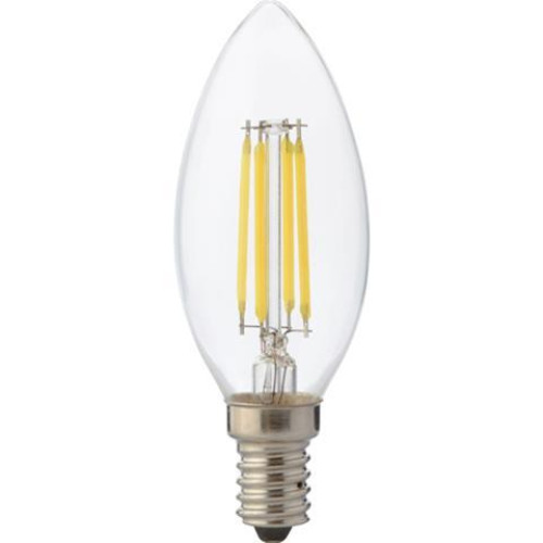 Лампа Світлодіодна "Filament candle - 6" 6W свічка Е14 2700К ( 4013159 )