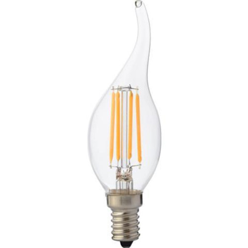 Лампа Світлодіодна "Filament flame - 6" 6W свічка на вітрі Е14 2700К ( 4013161 )
