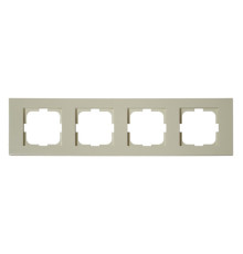 Рамка 4-а кремова кремова GRANO