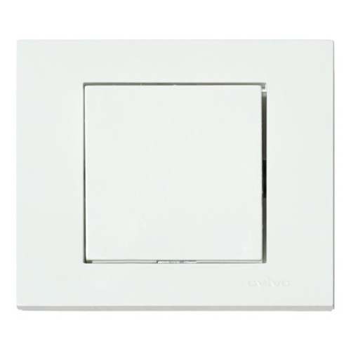 Вимикач 1-клавішний білий GRANO ( 4013391 )