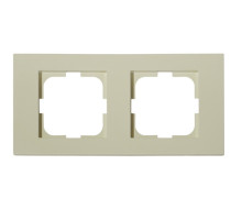 Рамка 2-а кремова кремова GRANO