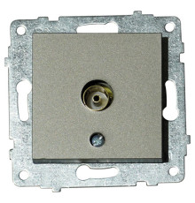 Механізм розетки телевізійної прохідної GRANO антрацит