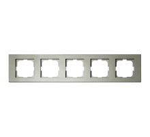 Рамка 5-на GRANO антрацит антрацит