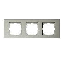 Рамка 3-на GRANO антрацит