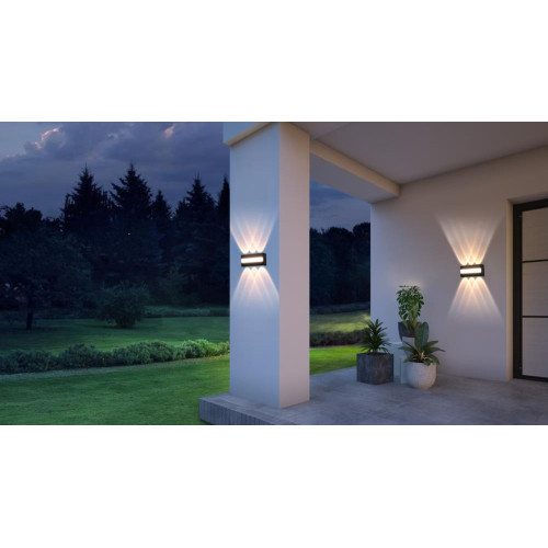 Світильник світлодіодний фасадний SMD LED "TWIST-12" 12W настінний (076-042-0012-050) HOROZ ELECTRIC ( 4013576 )