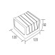 Світильник світлодіодний фасадний CUBE-G настінний ( 4013629 )