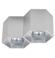 Точковий світильник Zumaline polygon cl2 20036-AL