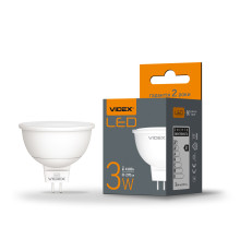 LED лампа VIDEX MR16e 3W GU5.3 4100K