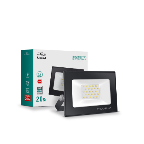 LED прожектор TITANUM TLF206 20W 6000K ( 4014065 )