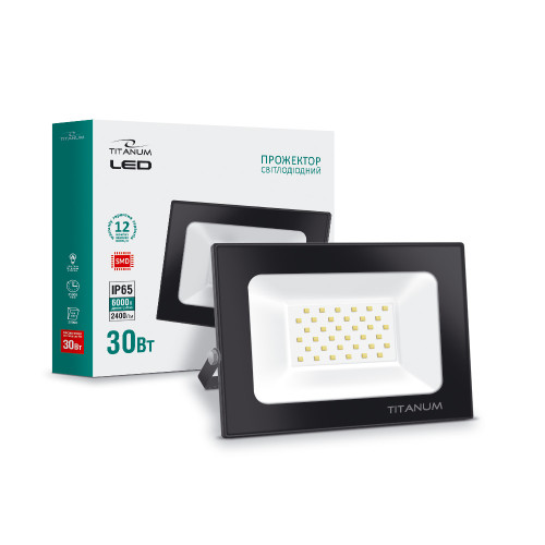 LED прожектор TITANUM TLF306 30W 6000K ( 4014066 )
