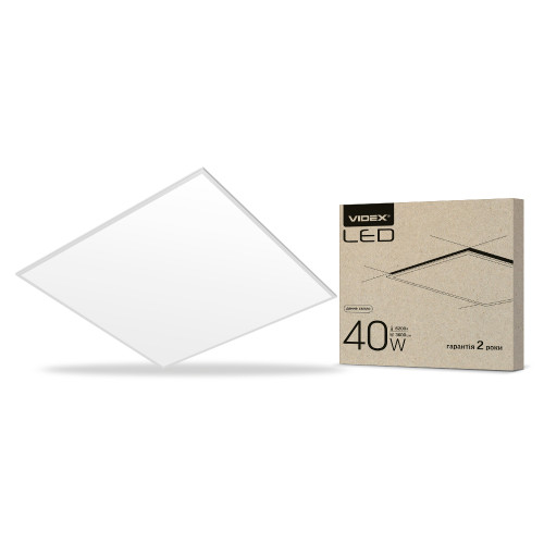 LED панель VIDEX 40W 6200K матовая ( 4014067 )