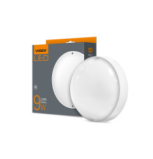 LED светильник IP65 круглый VIDEX 9W 5000K белый 9W 5000K
