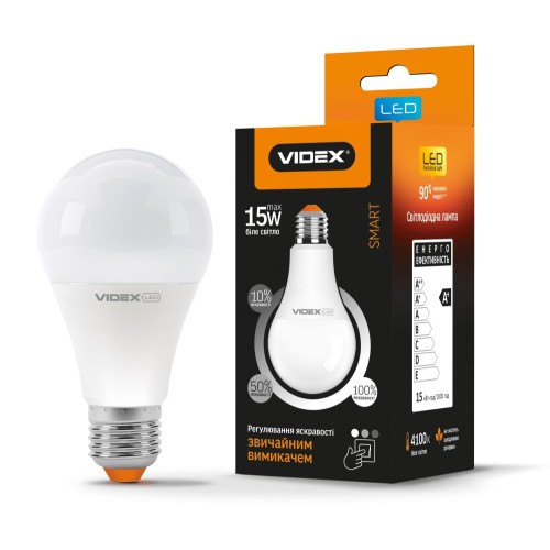 LED лампа VIDEX A65eD3 15 E27 4100K ( 4014112 )