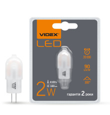 LED лампа VIDEX G4e 2W G4 4100K