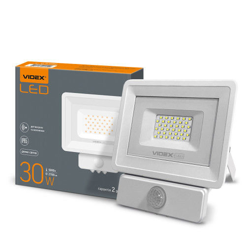 LED прожектор VIDEX Fe 30W 5000K Сенсорний ( 4014136 )
