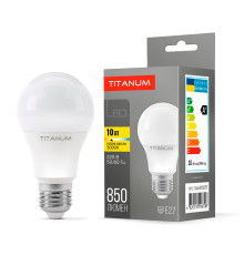 LED лампа TITANUM A60 10W E27 3000K