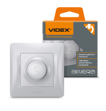 Димер 600Вт срібний шовк VIDEX BINERA