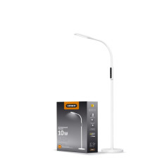 LED торшер напольный белый VIDEX VL-TF0701W 10W 3000-5500K