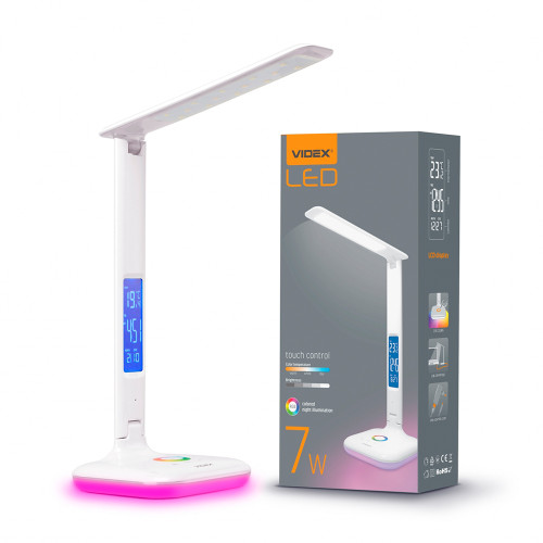 LED лампа настольная VIDEX TF05W-RGB 7W 3000-5500K ( 4014212 )